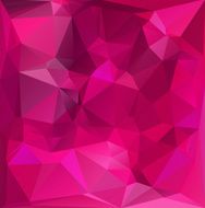 Pink White Polygonal Mosaic Background N4