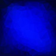 Blue Polygonal Mosaic Background