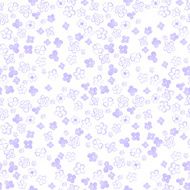 hand drawn watercolor floral seamless pattern vector illustration N12