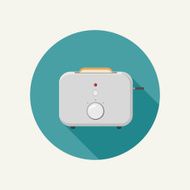 Toaster vector icon N2