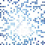 Blue Dots Background Creative Design Templates N17
