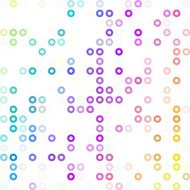 Colorful Donuts Background Creative Design Templates N2