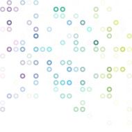 Colorful Donuts Background Creative Design Templates N3