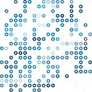 Blue Donuts Background Creative Design Templates N5
