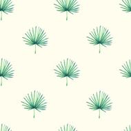 Vector illustration with watercolor leaves N5