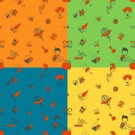 Autumn seamless pattern N66