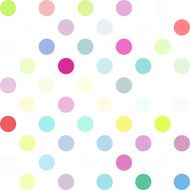 Colorful Polka Dots Background Creative Design Templates N2