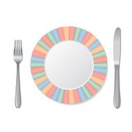 plate and cutlery N3