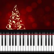 musical christmas template