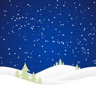 christmas snow hills