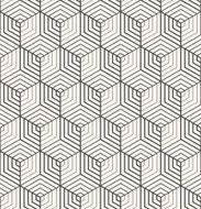monochrome hexagonal grid pattern N2