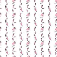 Seamless pattern with feathers N30