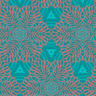 Abstract background ornament geometric vintage seamless N4