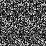 Floral vintage seamless pattern on light background
