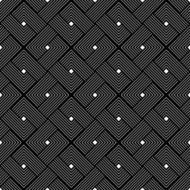 Black and white geometric seamless pattern N80