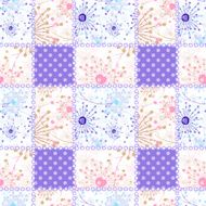 Patchwork seamless pattern ornament design background N4