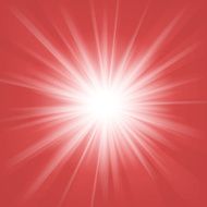 Red and white abstract magic light background