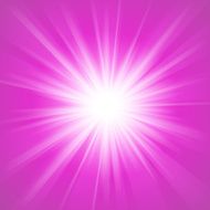 Pink and white abstract magic light background