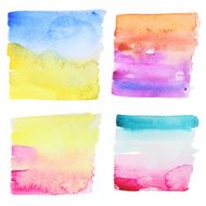 Abstract watercolor painted backgrounds N2