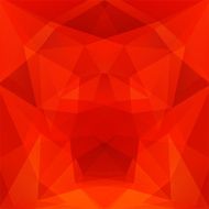 abstract background consisting of red triangles