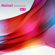 abstract colorful waves background pink red orange colors