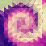 abstract background consisting of pink beige purple triangles