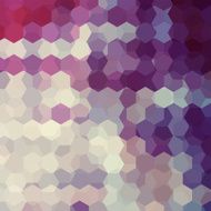 abstract background consisting of gray purple hexagons