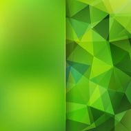 abstract background consisting of green triangles N11