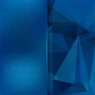 abstract background consisting of dark blue triangles N2