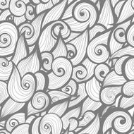 Curl abstract pattern with multicolored waves Vector illustration EPS N7