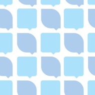 Abstract light blue color seamless pattern