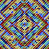 Abstract geometric pattern in aztecs style