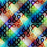 Geometric diagonal plaid background