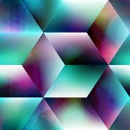Abstract geometric cubes background N2