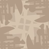 Chaotic Seamless Brown Patterns