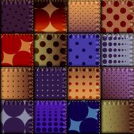 Patchwork of denim fabric N4