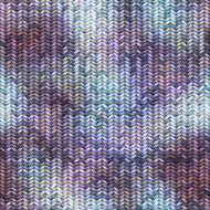 Knitted pattern with the melange effect