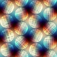 Diagonal geometric pattern