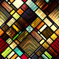 Diagonal exotic pattern