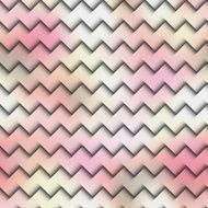 Chevron of shadows on blurred background