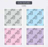 Coins icon Cash money sign N13