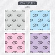 Coins icon Cash money sign N14