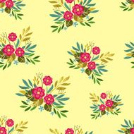 Spring floral pattern N7