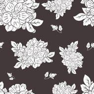 elegant floral pattern N2