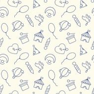 Children party pattern N2