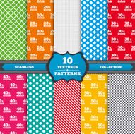 Sale discount icons Special offer price signs N12