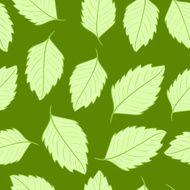 Seamless sharp leaves