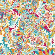Abstract hand-drawn floral background N3