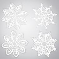 Christmas set of snowflakes N2