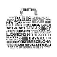 City names Bag Design N2